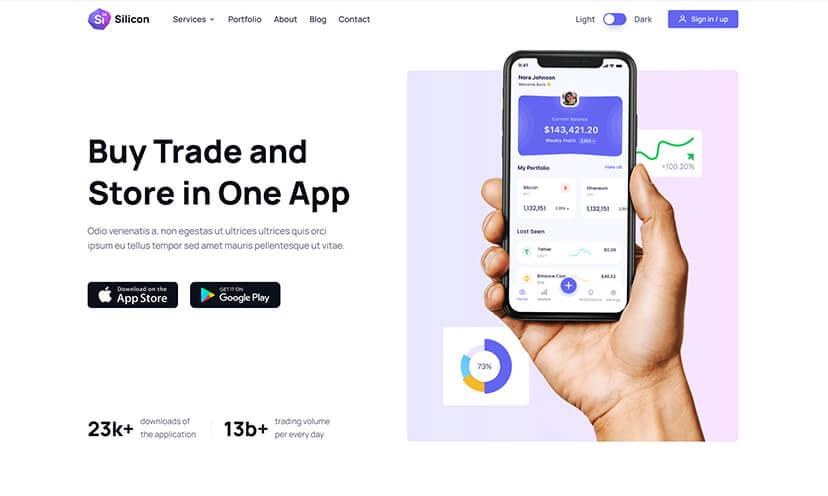 Mobile App Showcase v.1